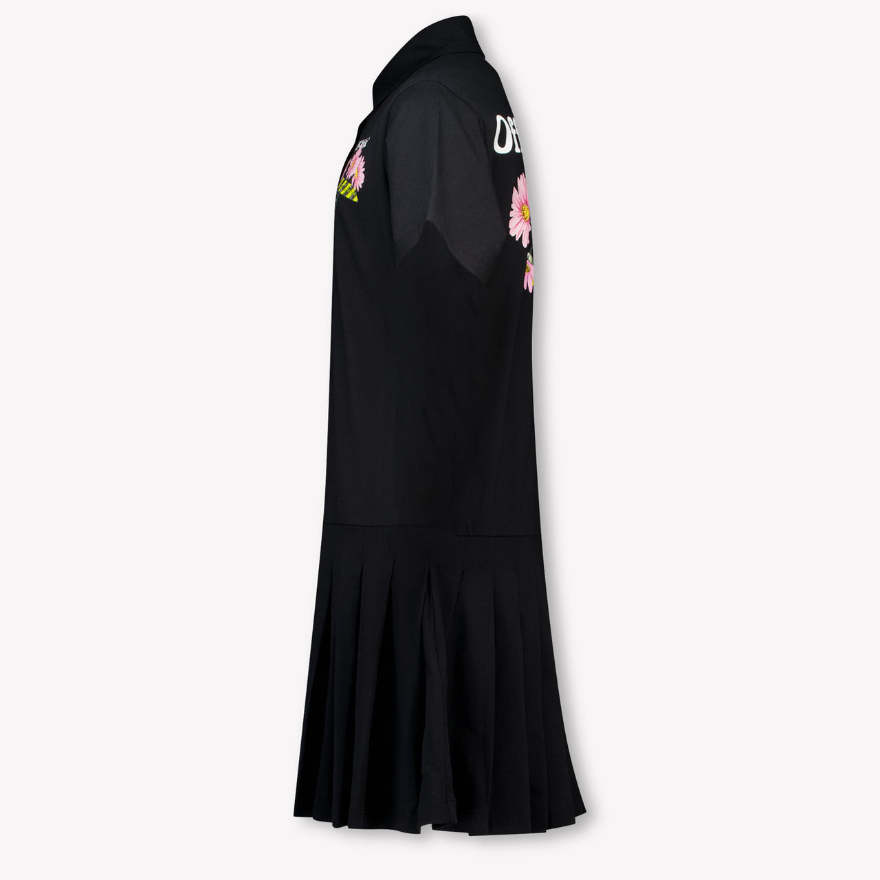 Off-White Kids Girls Dress In Black