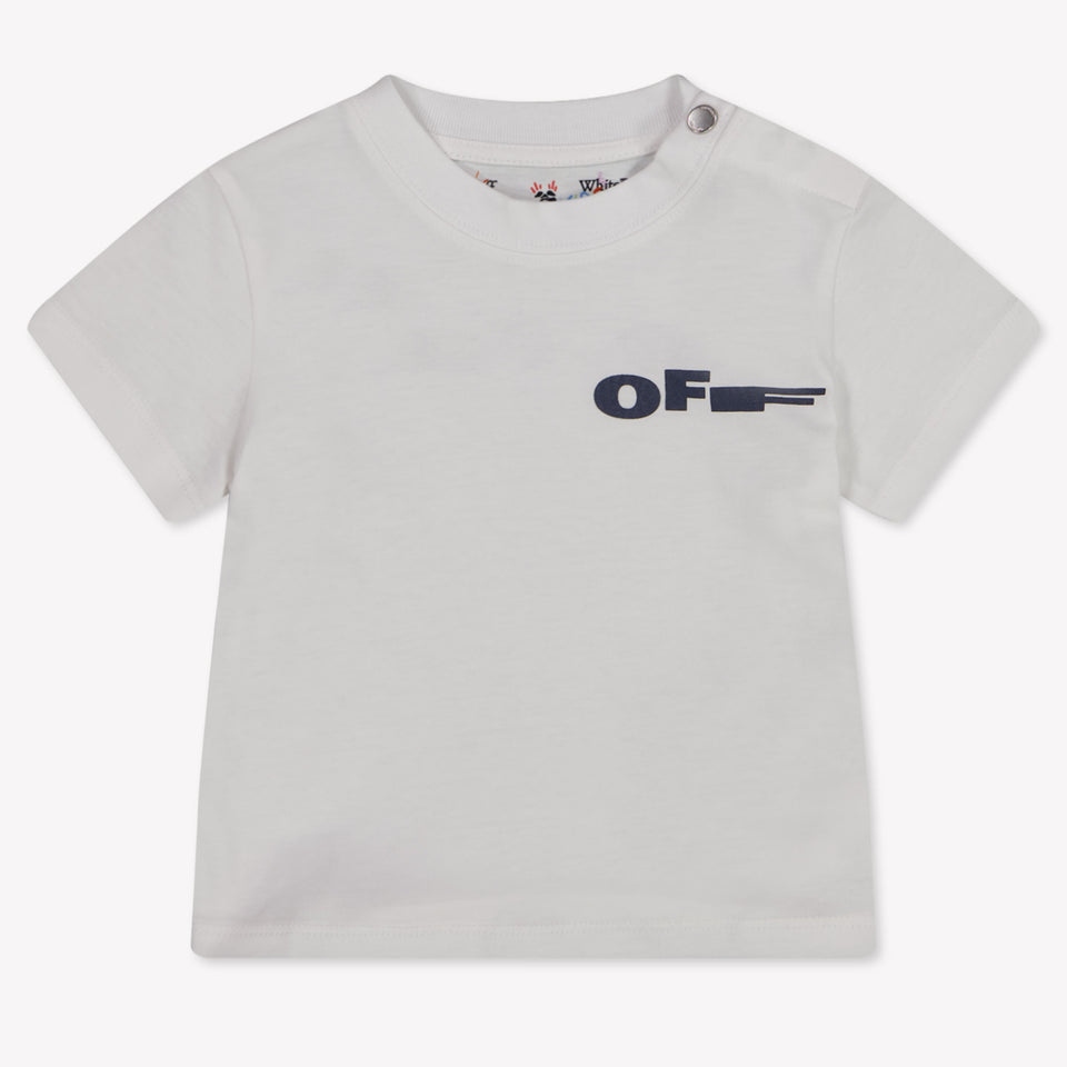 Off-White Baby Boys T-Shirt In White