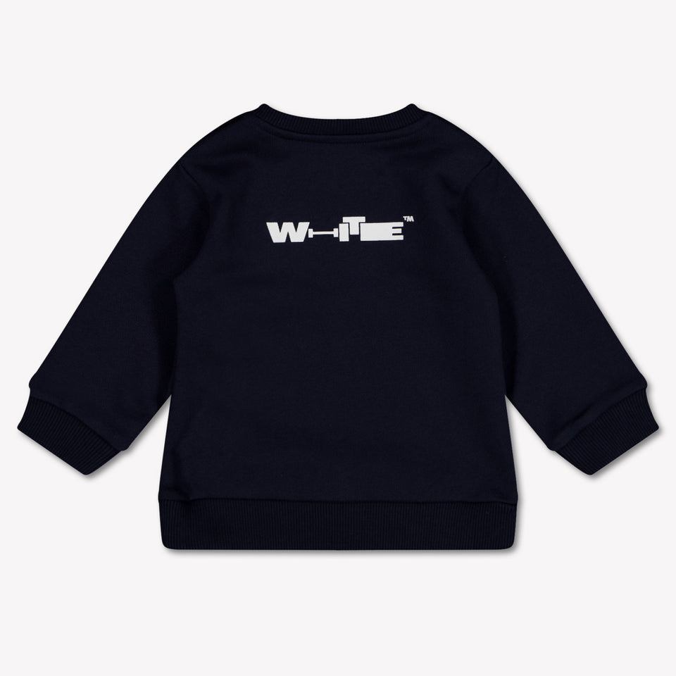 Off-White Baby Boys Sweater In Black