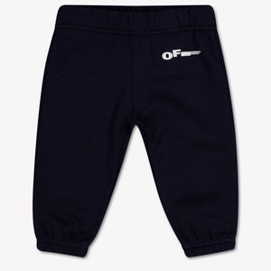 Off-White Baby Boys Pants In Black