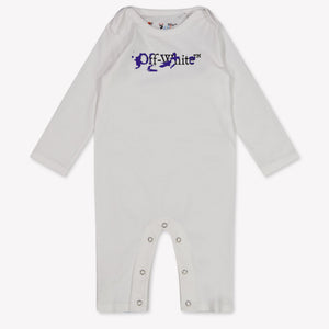 Off-White Baby Jongens Boxpakje In Wit