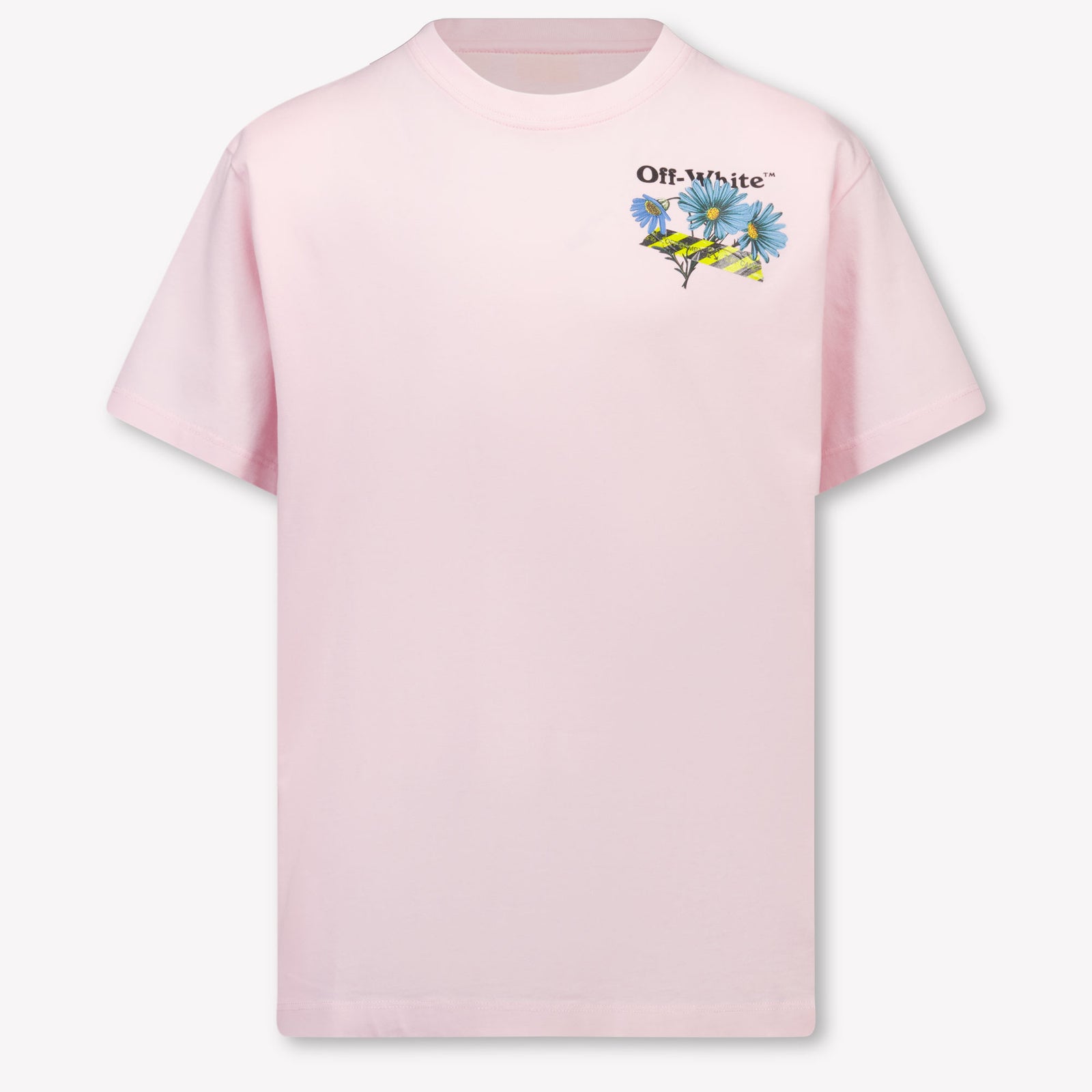 Off-White Kinder Meisjes T-Shirt In Licht Roze