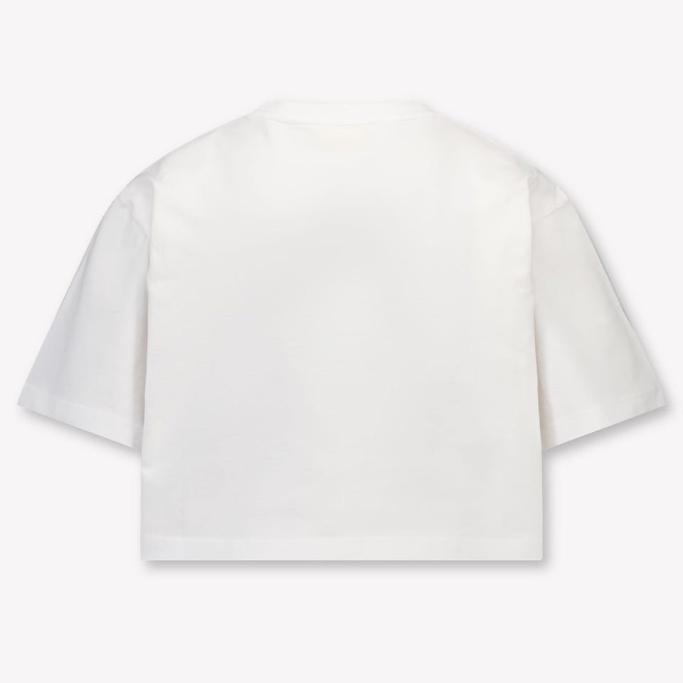 Off-White Kinder Meisjes T-Shirt In Wit