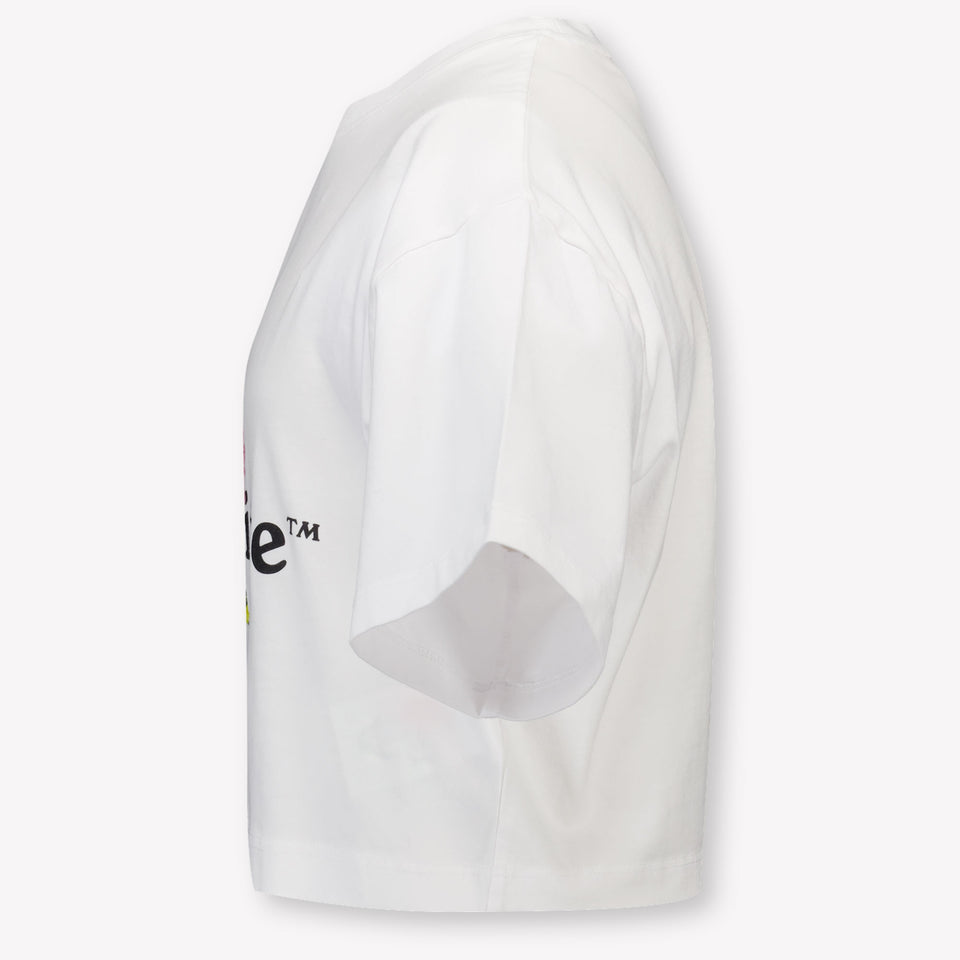 Off-White Kinder Meisjes T-Shirt In Wit