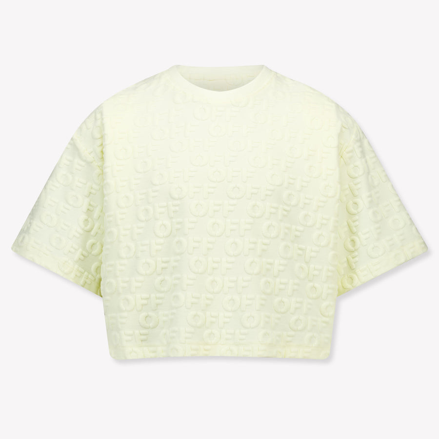 Off-White Girls T-Shirt in Yellow