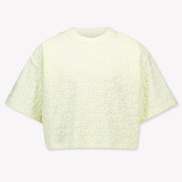 Off-White Kinder Meisjes T-Shirt In Geel