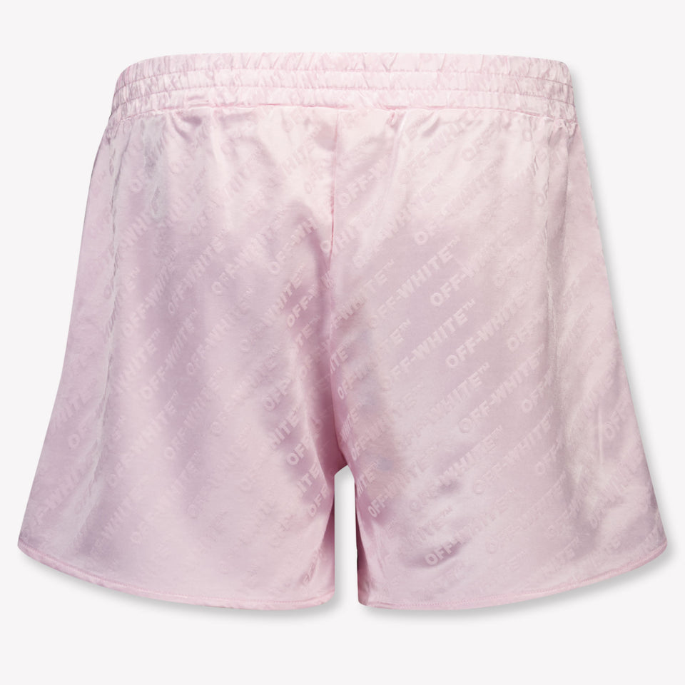 Off-White Kinder Meisjes Shorts In Licht Roze