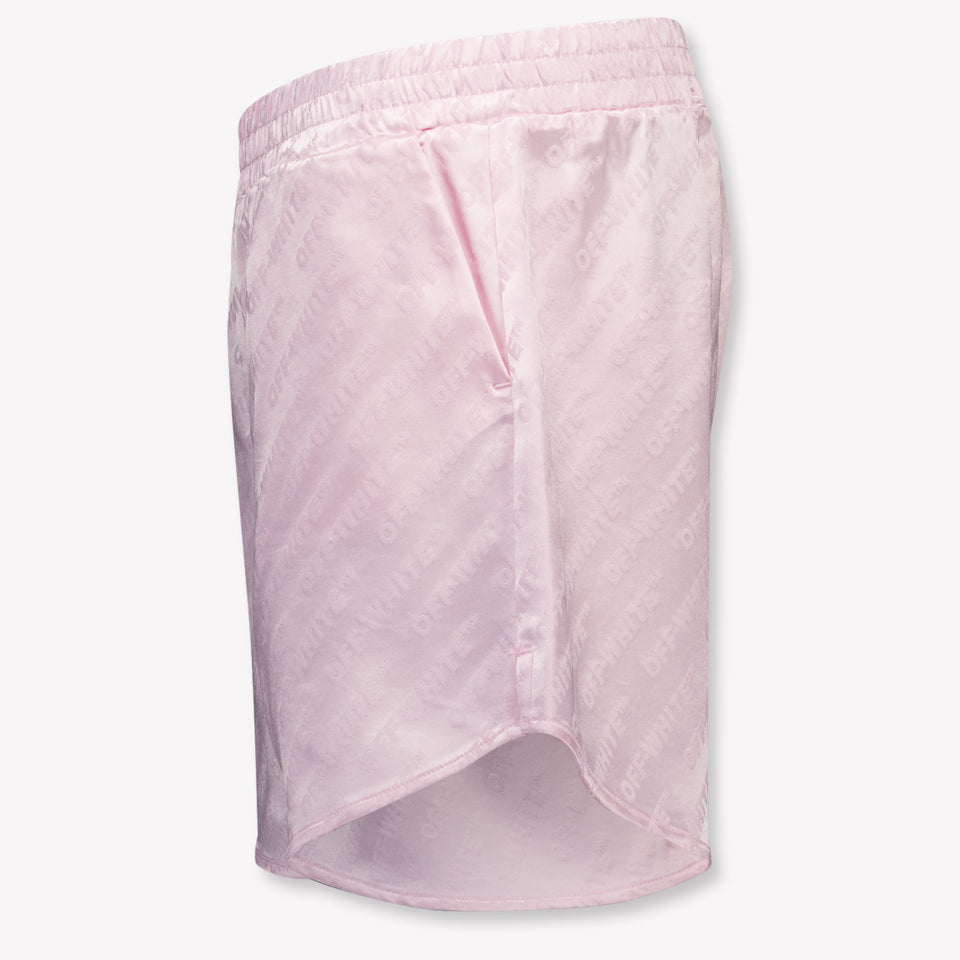 Off-White Kinder Meisjes Shorts In Licht Roze