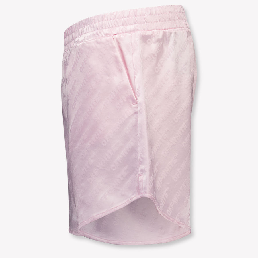 Off-White Kids Girls Shorts In Light Pink