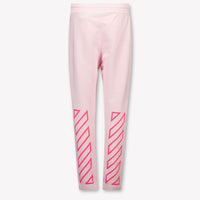 Off-White Kids Girls Pants In Light Pink