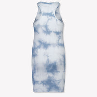 Off-White Kinder Meisjes Jurk In Licht Blauw