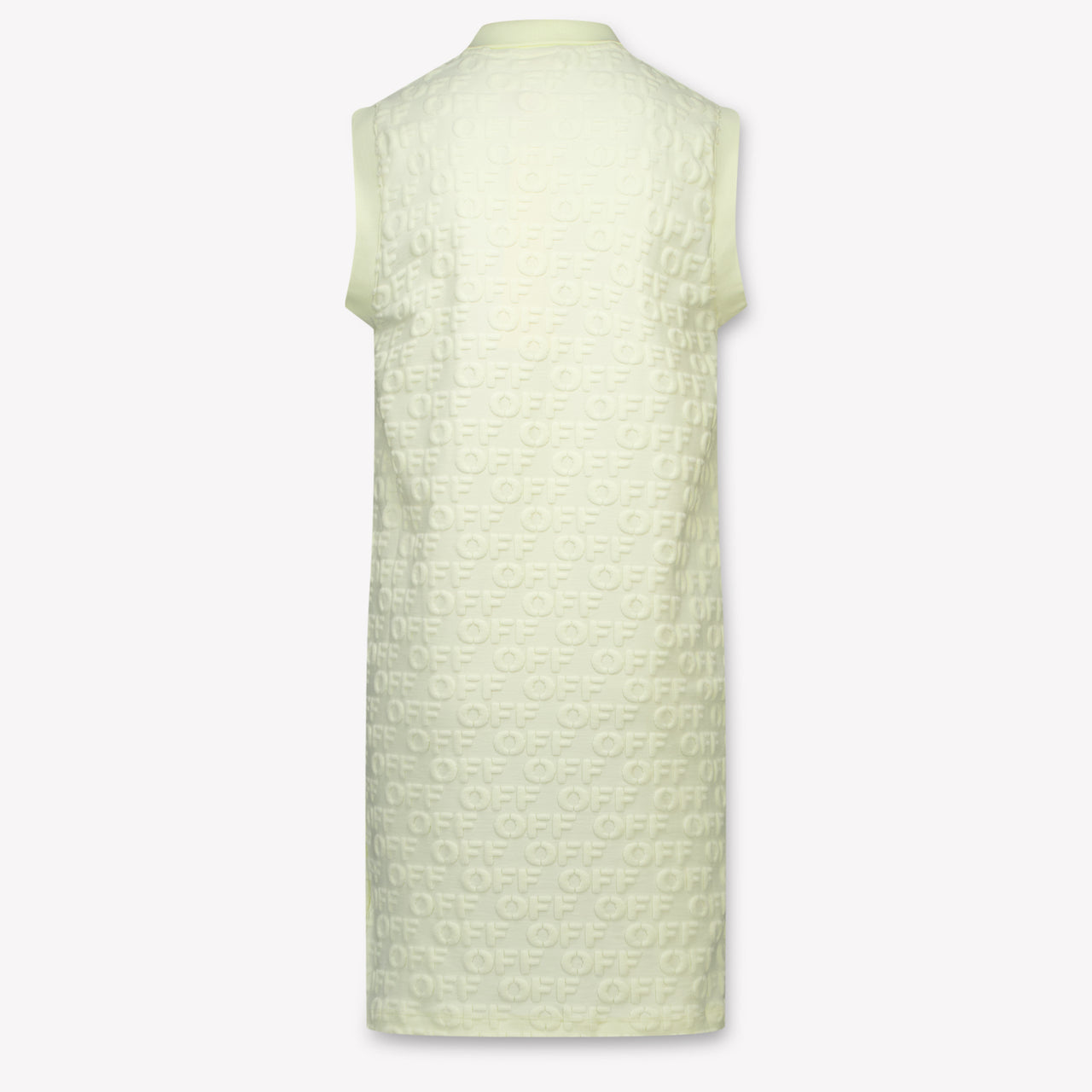 Off-White Kids Girls Dress In Yellow