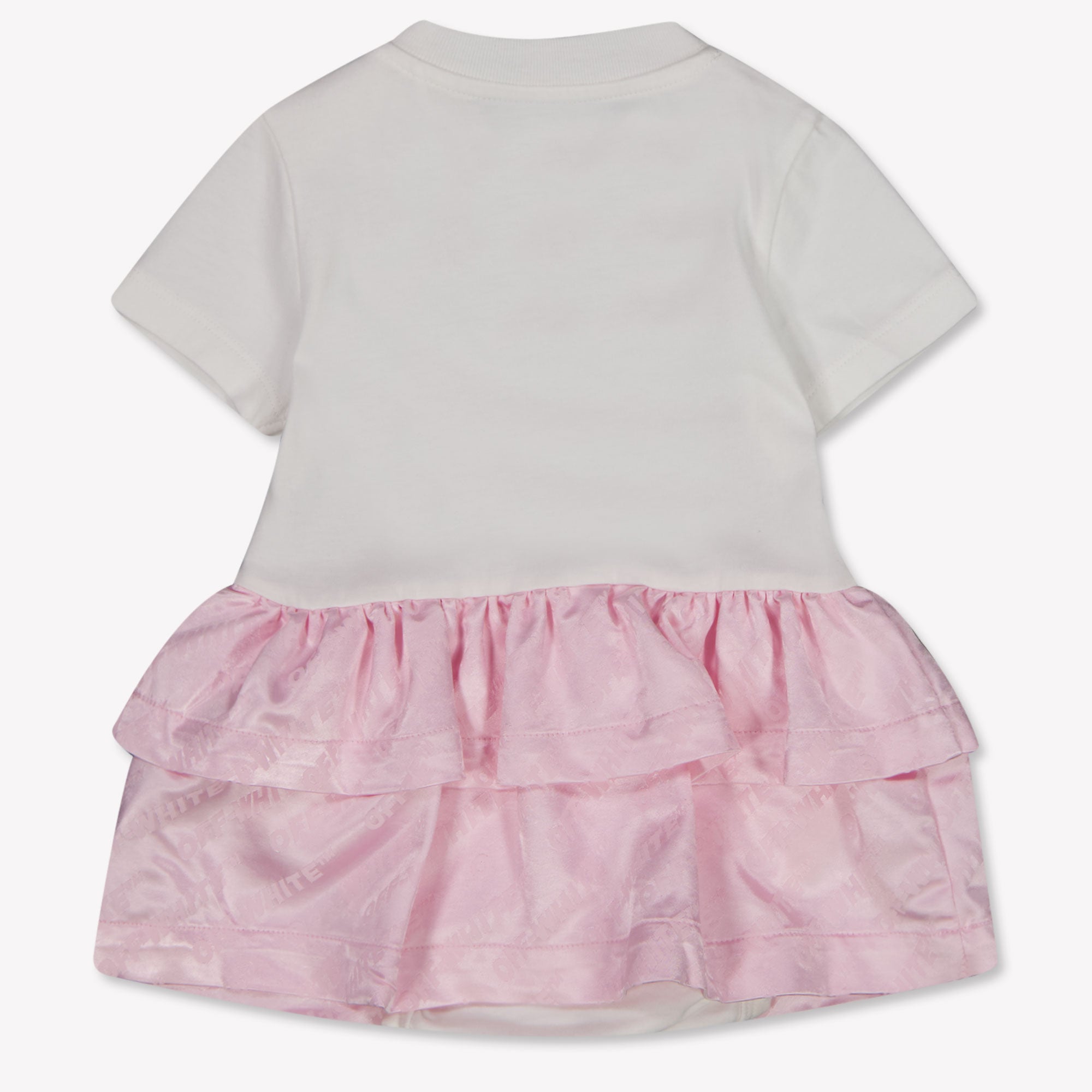 Off-White Baby Girls Dress In Light Pink