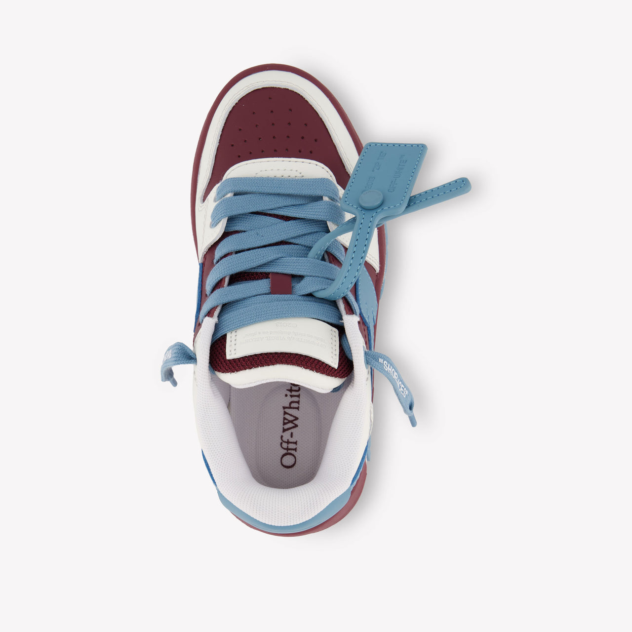 Off-White Jongens Sneakers In Bordeaux