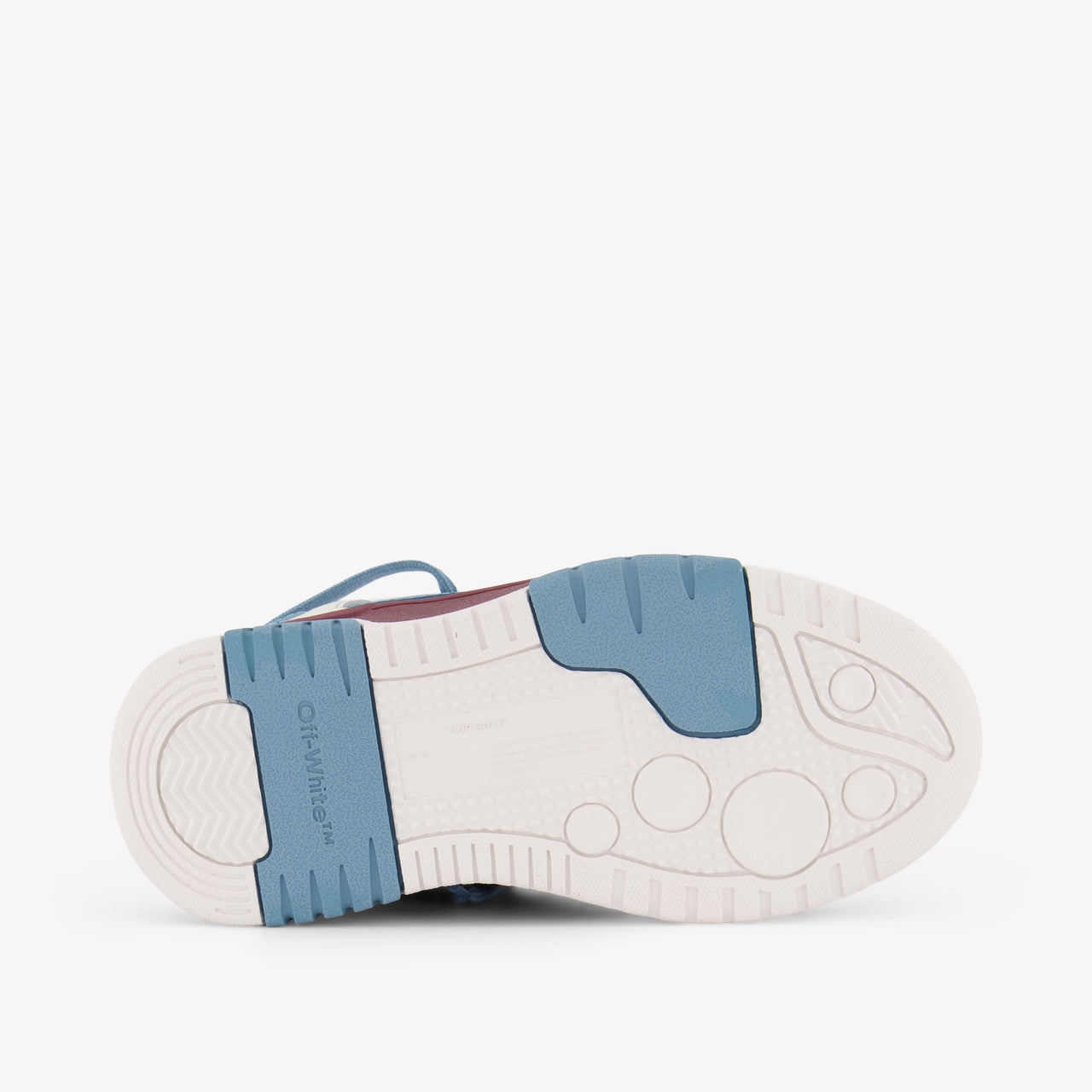 Off-White Jongens Sneakers In Bordeaux