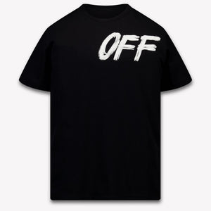 Off-White Kids Boys T-Shirt In Black