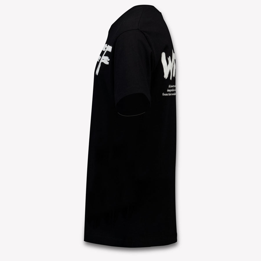 Off-White Kids Boys T-Shirt In Black