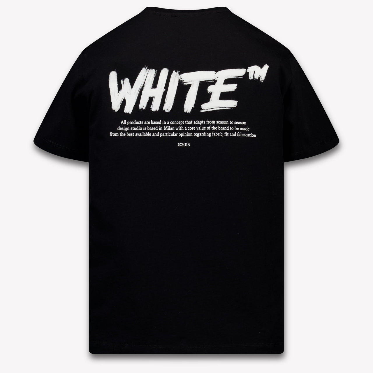 Off-White Kids Boys T-Shirt In Black
