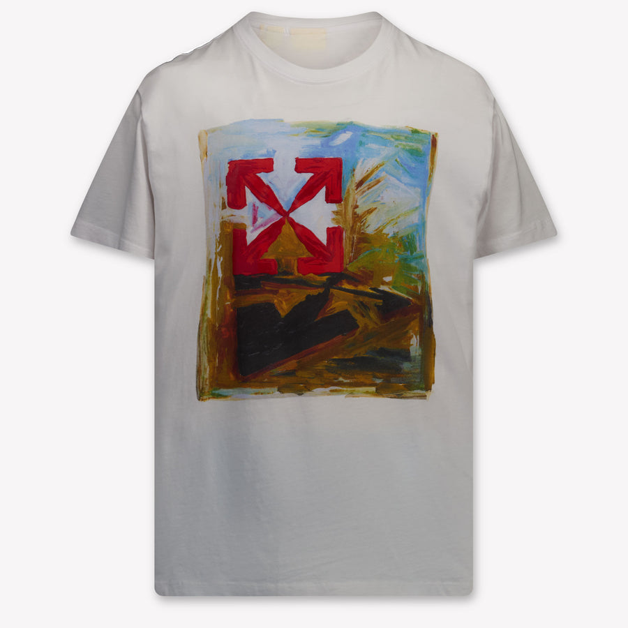 Off-White Kinder Jongens T-Shirt In Wit