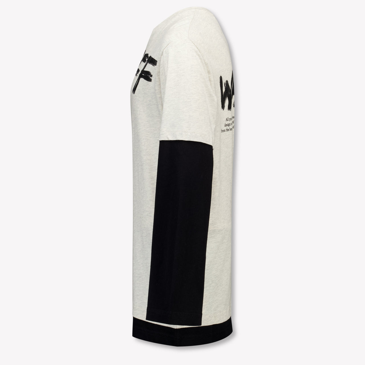 Off-White Kids Boys T-Shirt In Gray