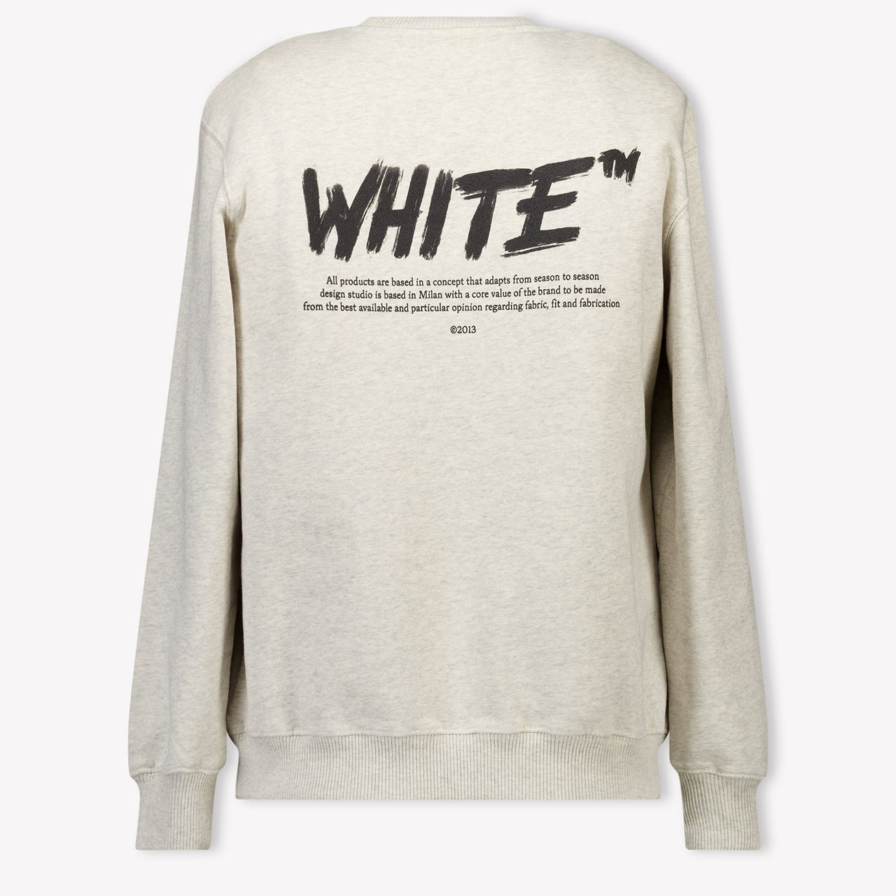 Off-White Kids Boys Sweater In Gray