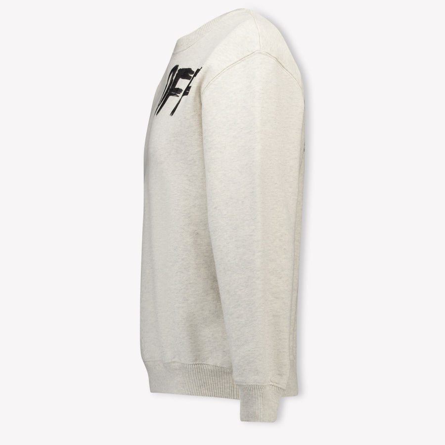 Off-White Kids Boys Sweater In Gray