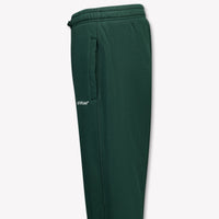 Off-White Kids Boys Pants In Dark Green