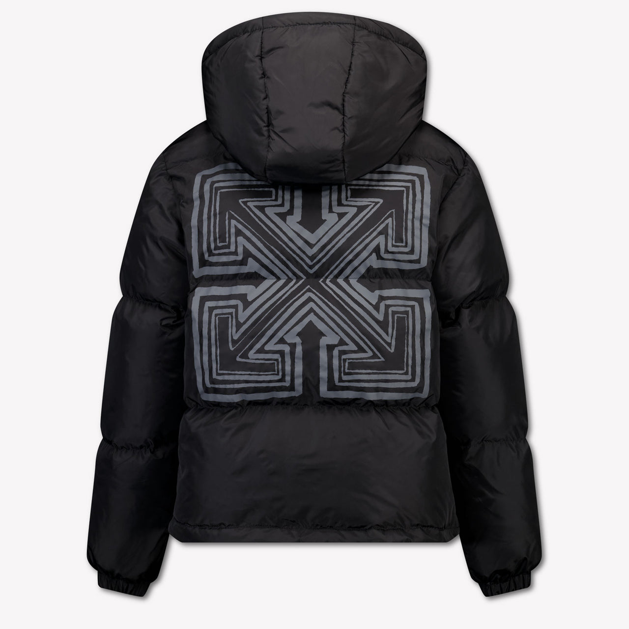 Off-White Kids Boys Jackets In Black