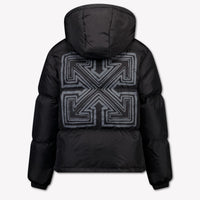 Off-White Kids Boys Jackets In Black