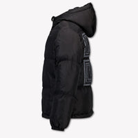 Off-White Kids Boys Jackets In Black