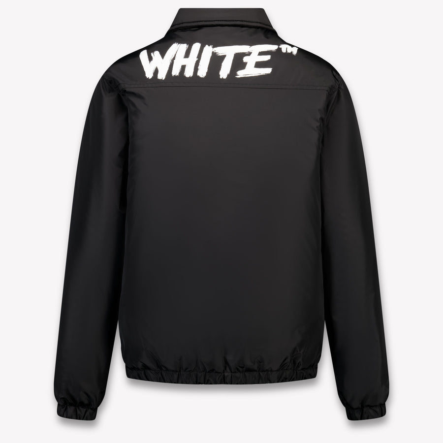 Off-White Kinder Jongens Tussenjas In Zwart