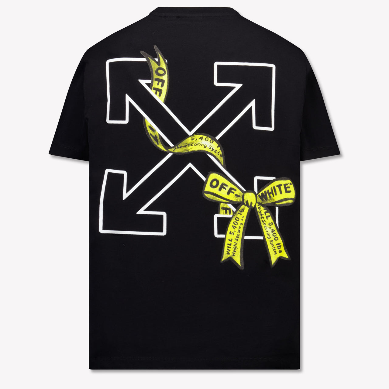 Off-White Kinder Meisjes T-Shirt In Zwart