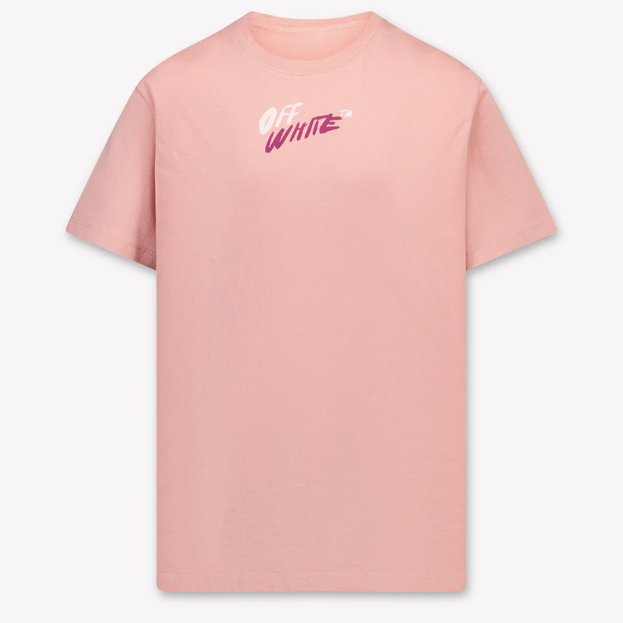 Off-White Girls T-Shirt in Light Pink