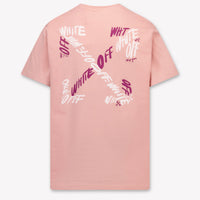 Off-White Girls T-Shirt in Light Pink