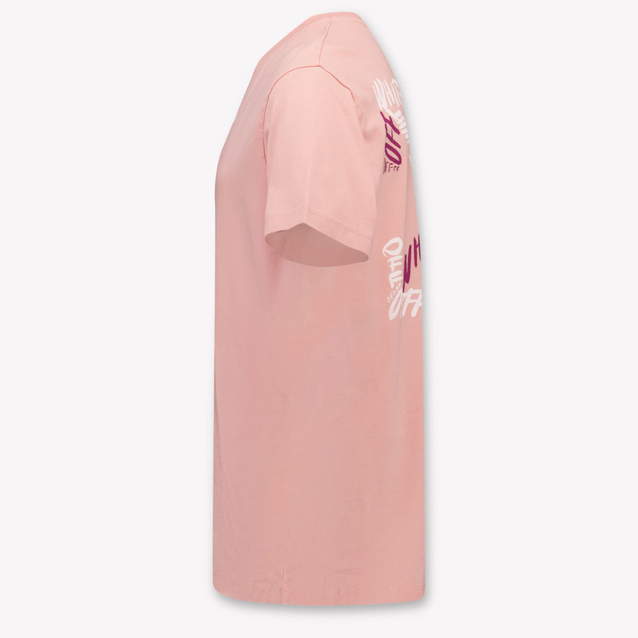 Off-White Girls T-Shirt in Light Pink