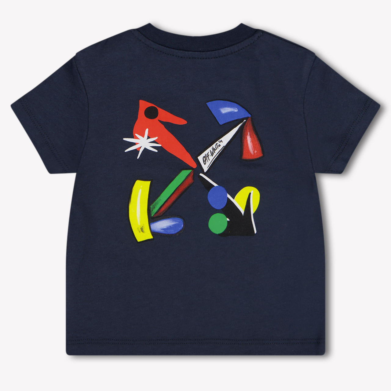 Off-White Baby Boys T-Shirt In Navy