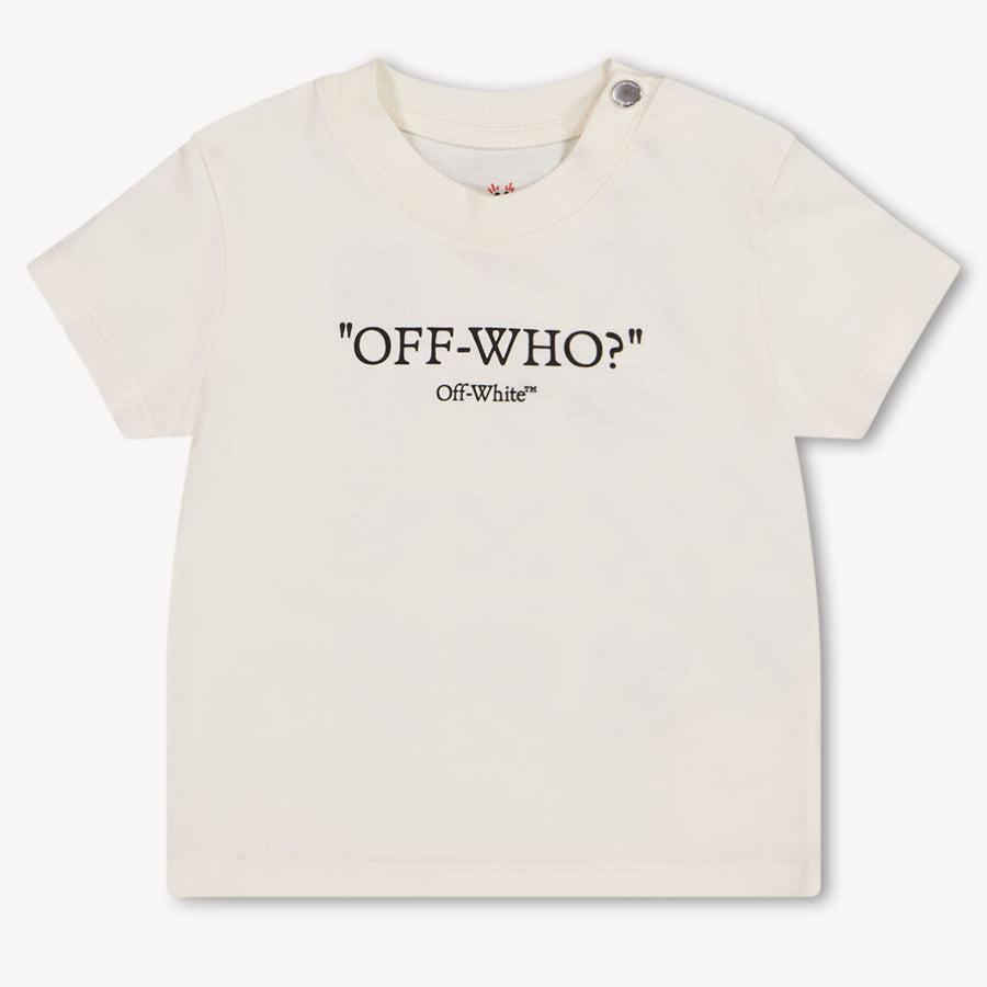 Off-White Baby Boys T-Shirt In OffWhite
