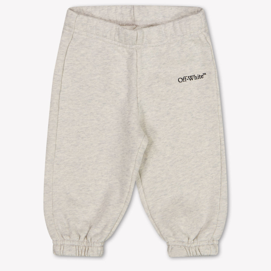 Off-White Baby Boys Pants In Gray