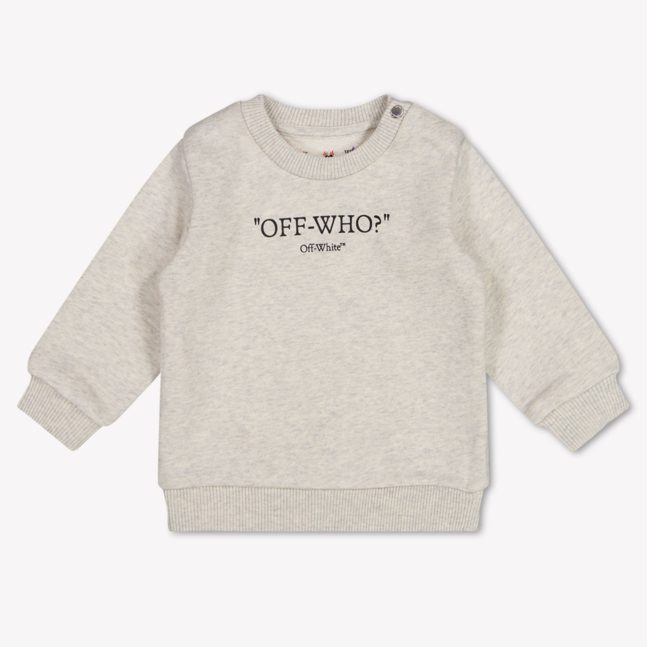 Off-White Baby Boys Sweater In Gray