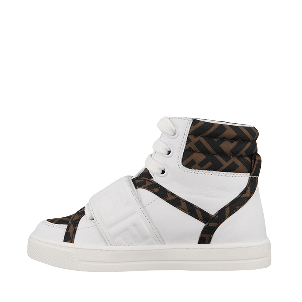 Fendi Kinder Unisex Sneakers Wit