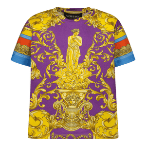 Versace Baby Meisjes T-Shirt Lila 9/12