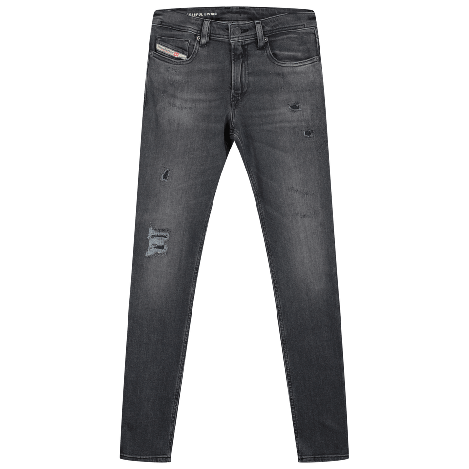 Diesel Kids Boys Jeans Grey