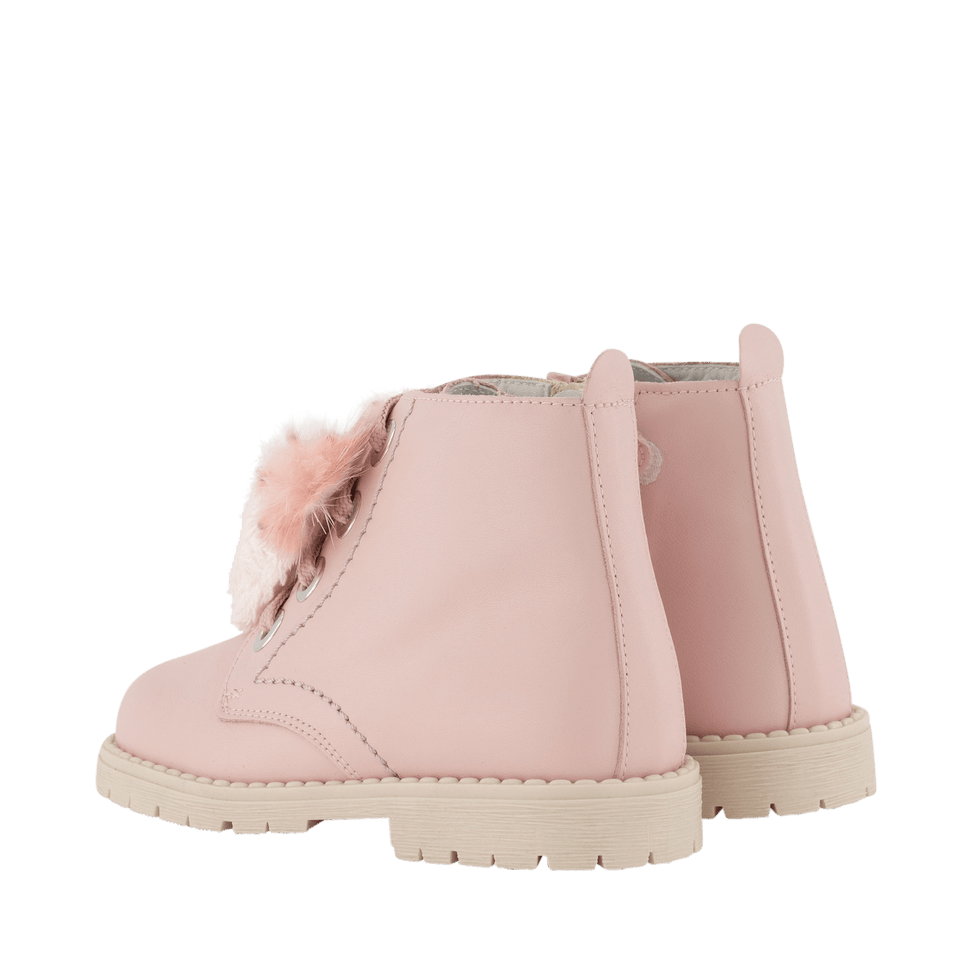 Andanines Kids Girls Shoes Light Pink