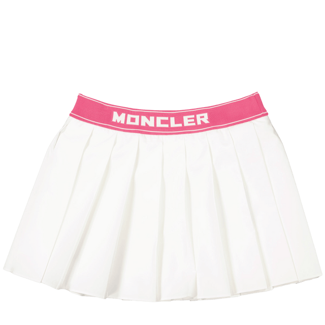 Moncler Kids Girls Skirt White