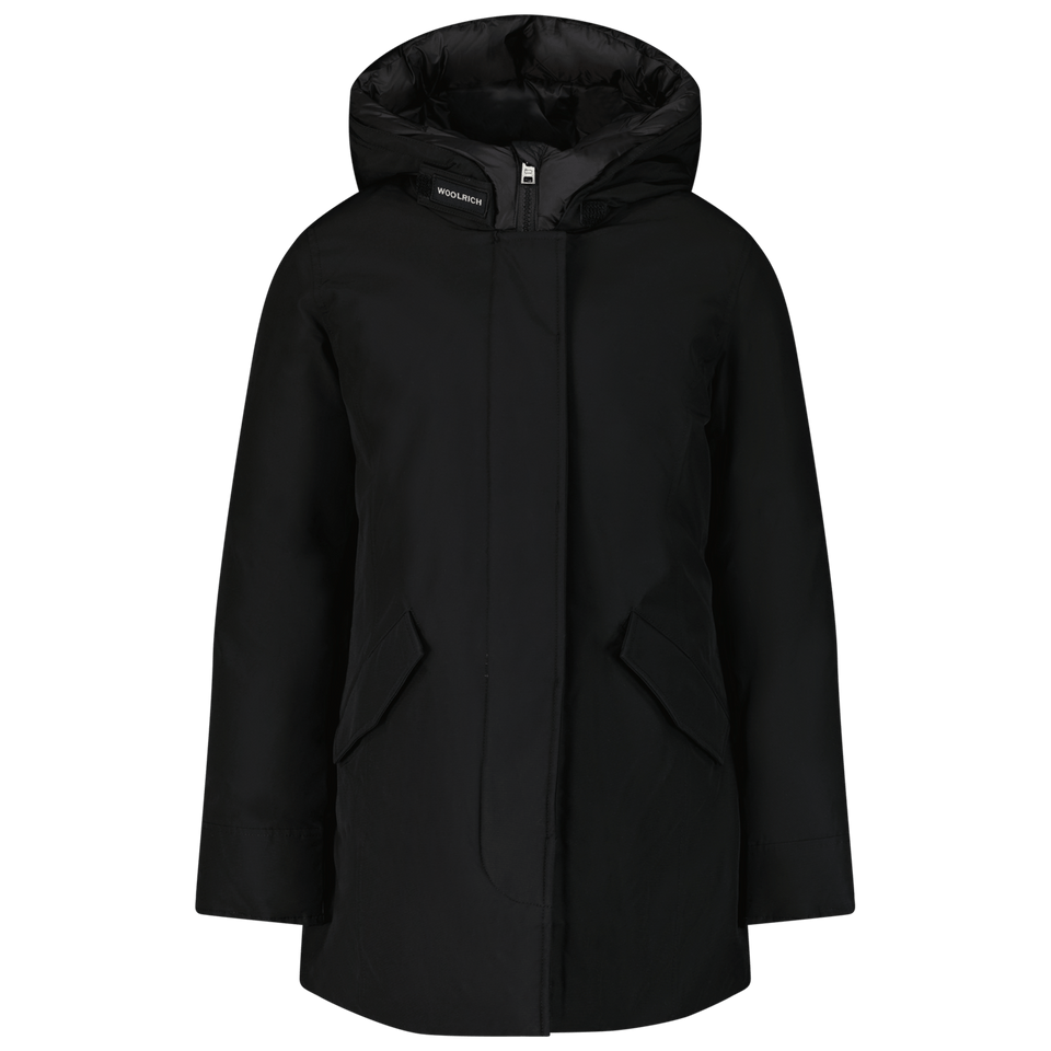 Woolrich Kids Girls Coat Black