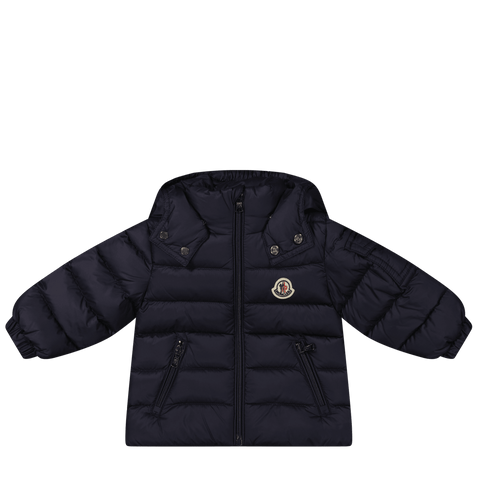 Moncler Baby Unisex Jacket Navy