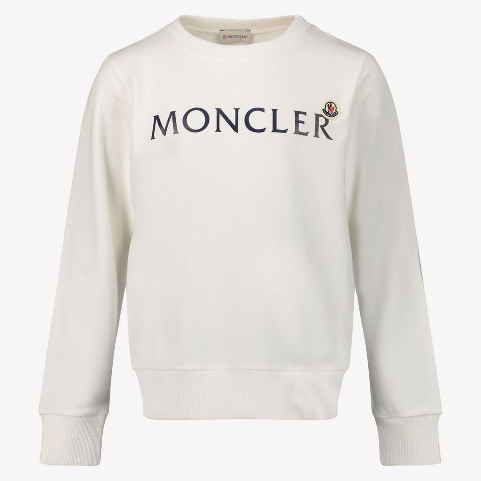 Moncler Children's boys sweater in White