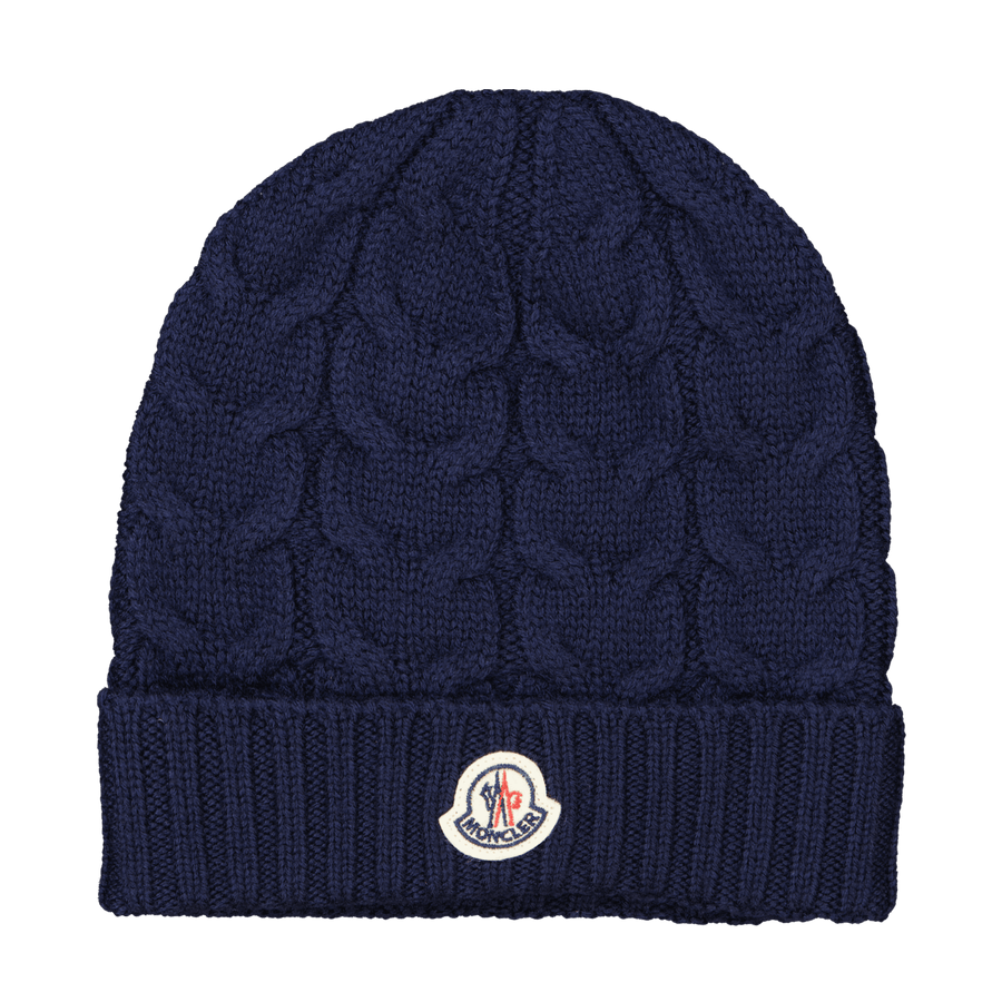 Moncler Kinder Unisex Muts Navy