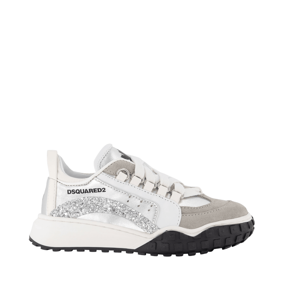 Dsquared2 Kids Unisex Sneakers Silver