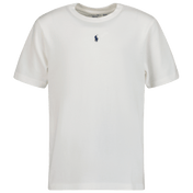 Ralph Lauren Çocuklar Boys T-Shirt Off White